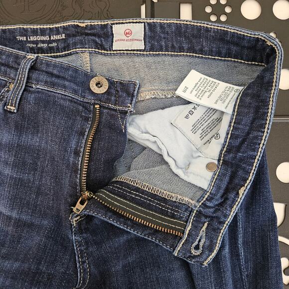 AG Adriano Goldschmied The Legging Ankle Super Skinny Denim Jeans | Women's 27 - Picture 6 of 14